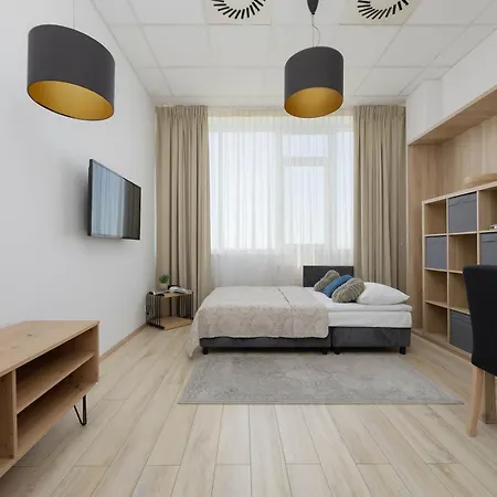 アパート Cosy With A Bath And Parking Space In By Renters *